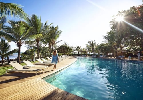 A personalised experience at Lux* Grand Gaube - Didier, from Belgium, father of Maxime (3.5 yo).