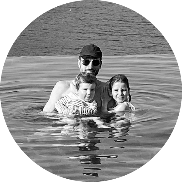 Nicolas, dad of Philippa (6 years old) and Stanislas (2 years old), from Brussels