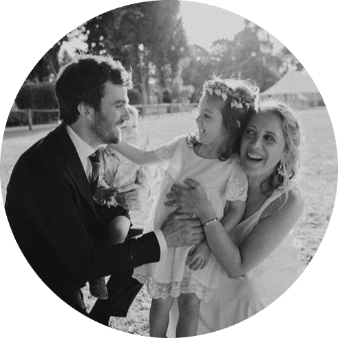 Emilie, married, mother of Suzanne (4 years old) and Henri (1 year old)