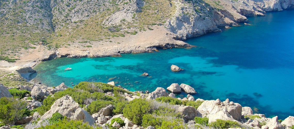 Cala Formentor creek beaches