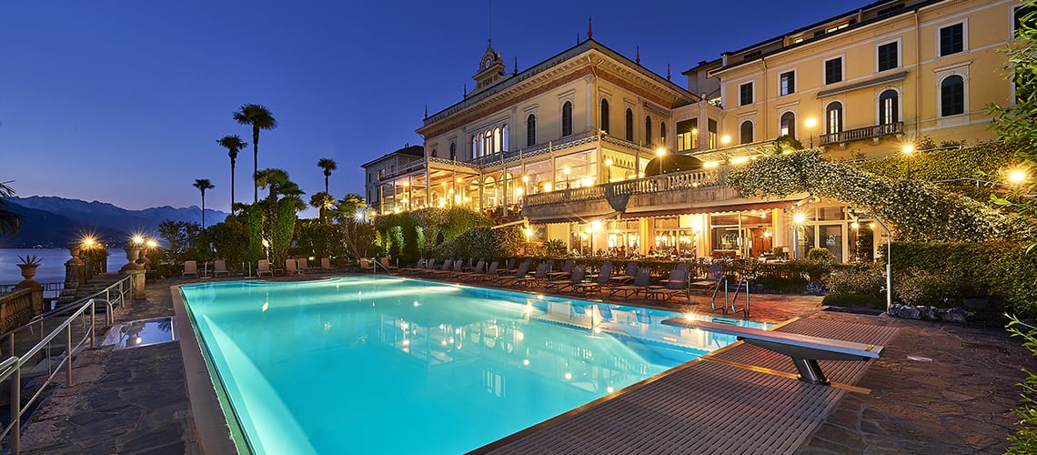 Grand Hotel Villa Serbelloni by night