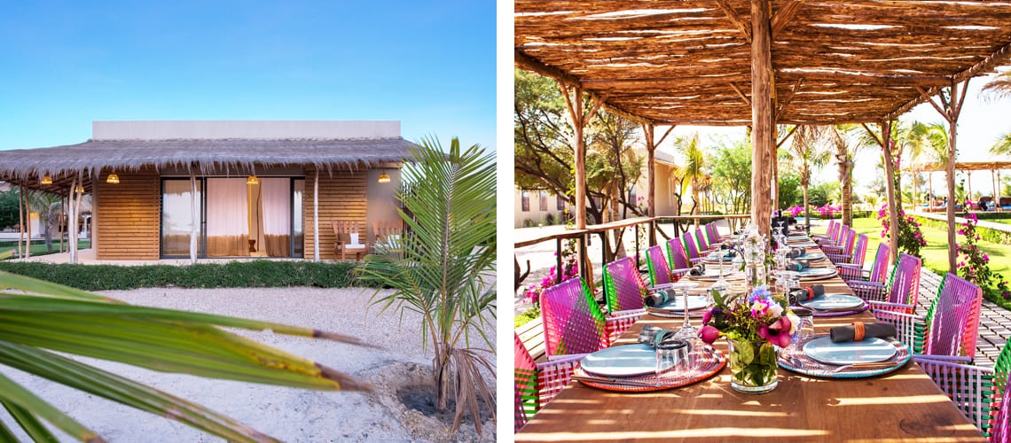 The amazing Patrick's Lodge hotel in Senegal