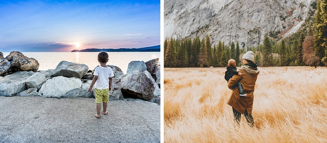 boy-sunset-and-nature-mountain