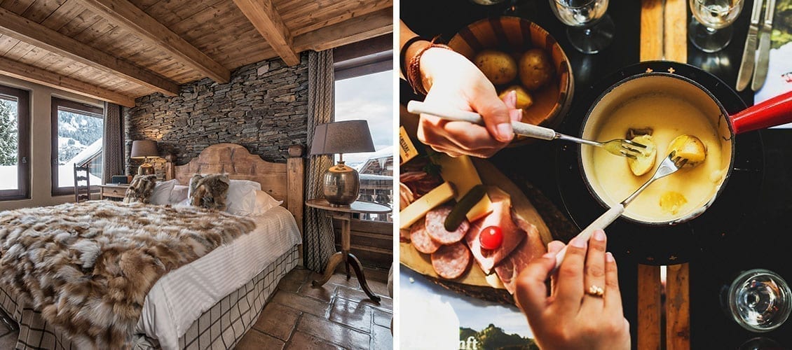 chambre-traditionelle-hotel-montagne-megeve