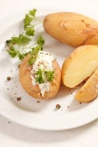Baked potato Little Guest kids recipe