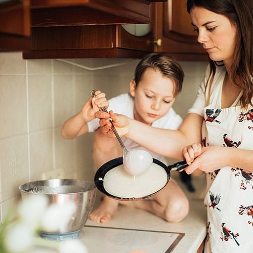 6 gourmet recipes to cook with your kids