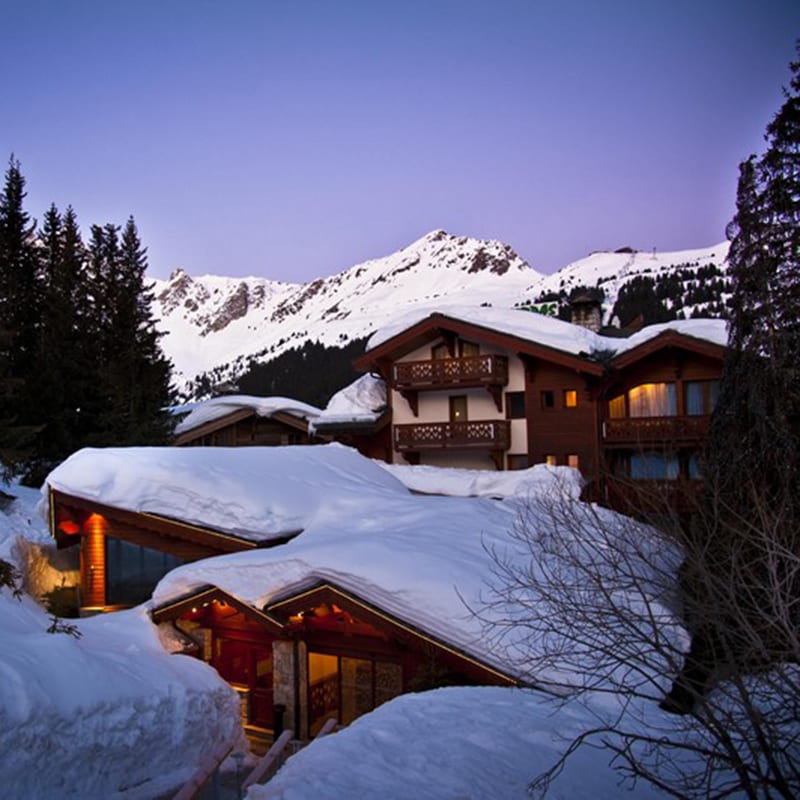 Les Sherpas hotel: a must in Courchevel