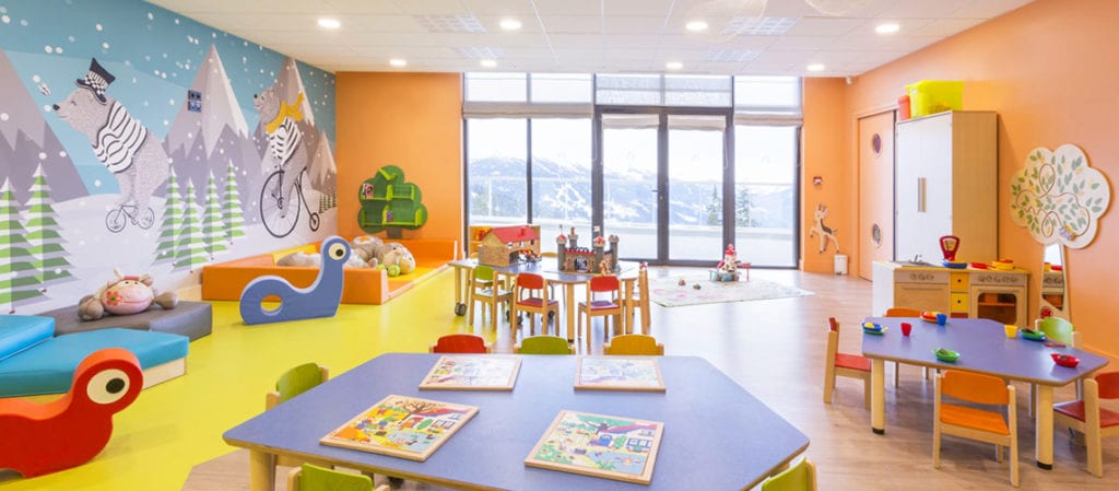 Mountain hotels with crèche or baby club