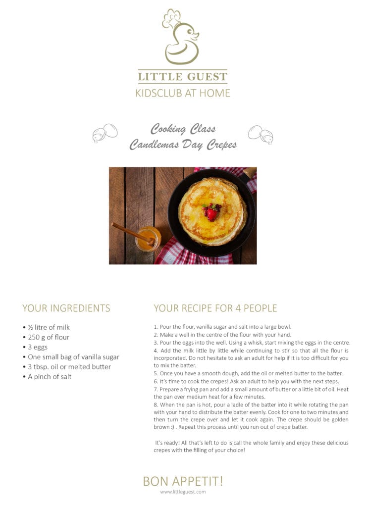 Little Guest - Candlemas Day Crepes
