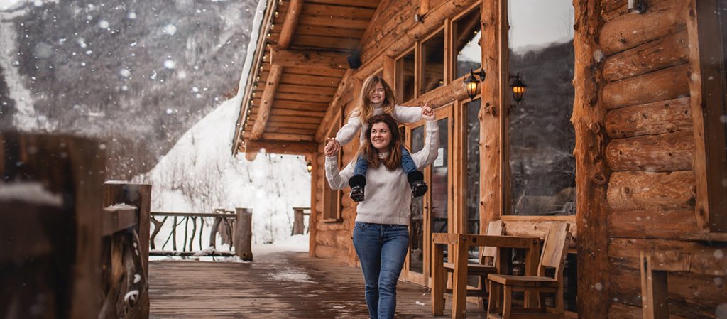 A stay in a mountain chalet