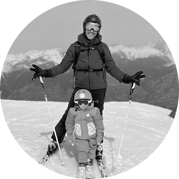 Miguel and Emma (2.5 years old), from Brussels