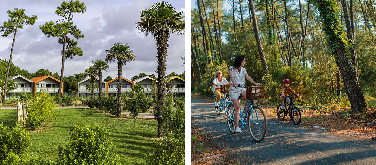 Club-Med-La-Palmyre-famille-à-vélo