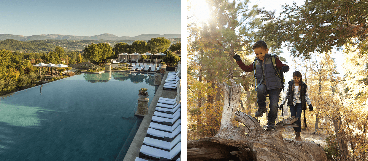 Randonnée-piscine-Terre-Blanche-Hôtel-Spa-Golf-Resort