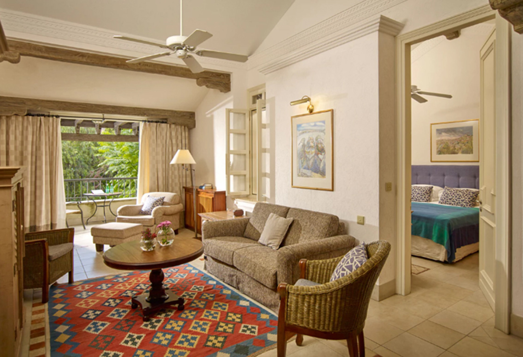 Suite Une Chambre – Vue Jardin