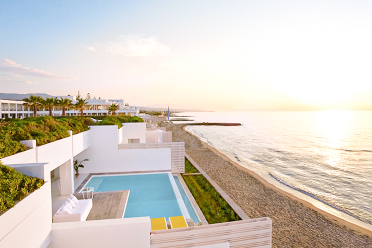Villa Blanche – Front De Mer – Piscine – Accès Plage