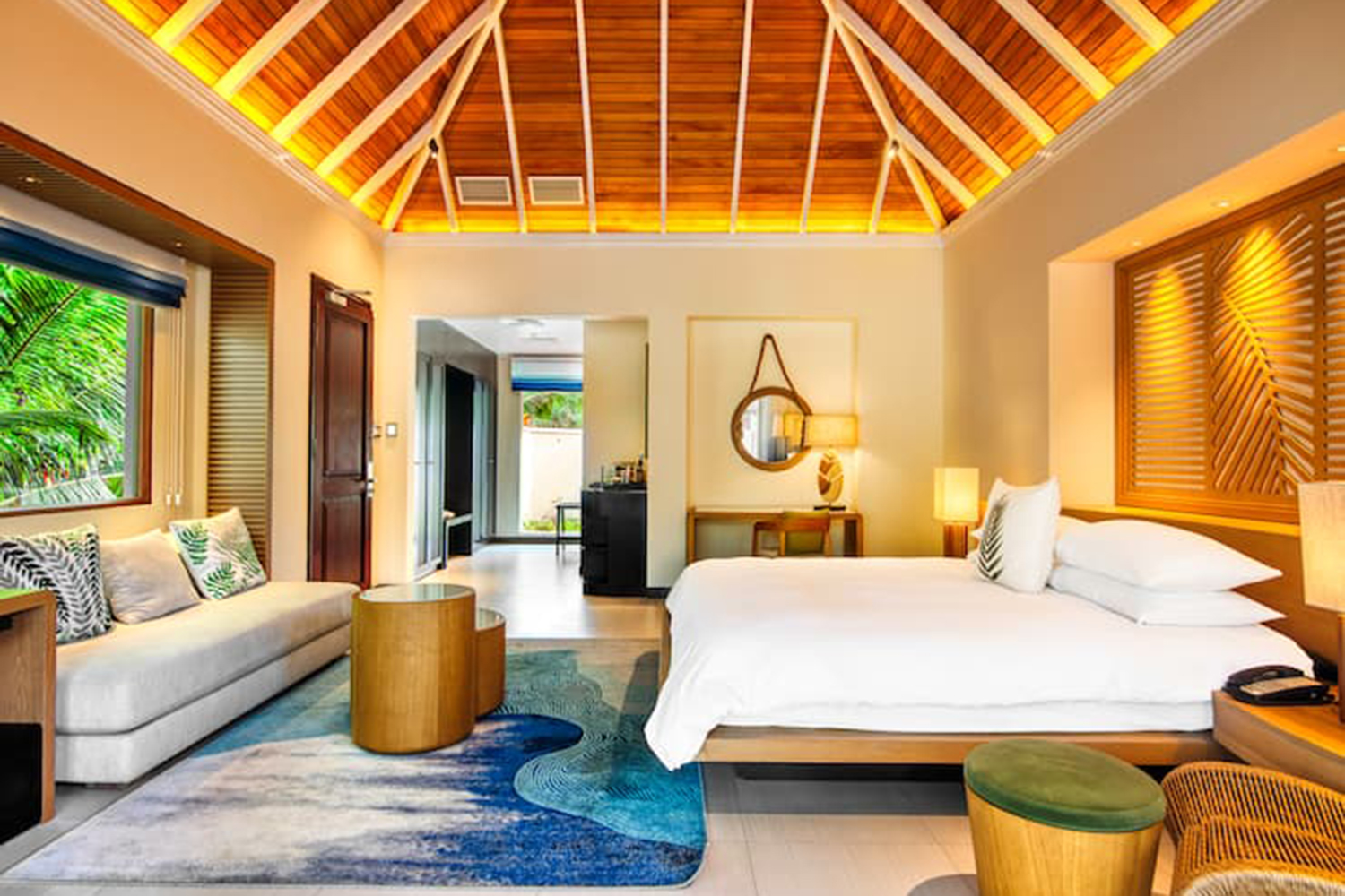 Villa Oasis King avec Piscine Privée – Jardin