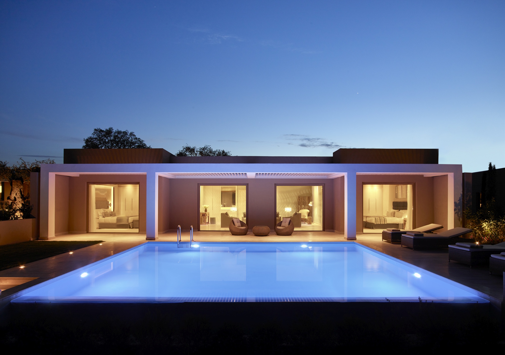 Deluxe Two Bedroom Bungalow Suite – Private Pool & Beachfront