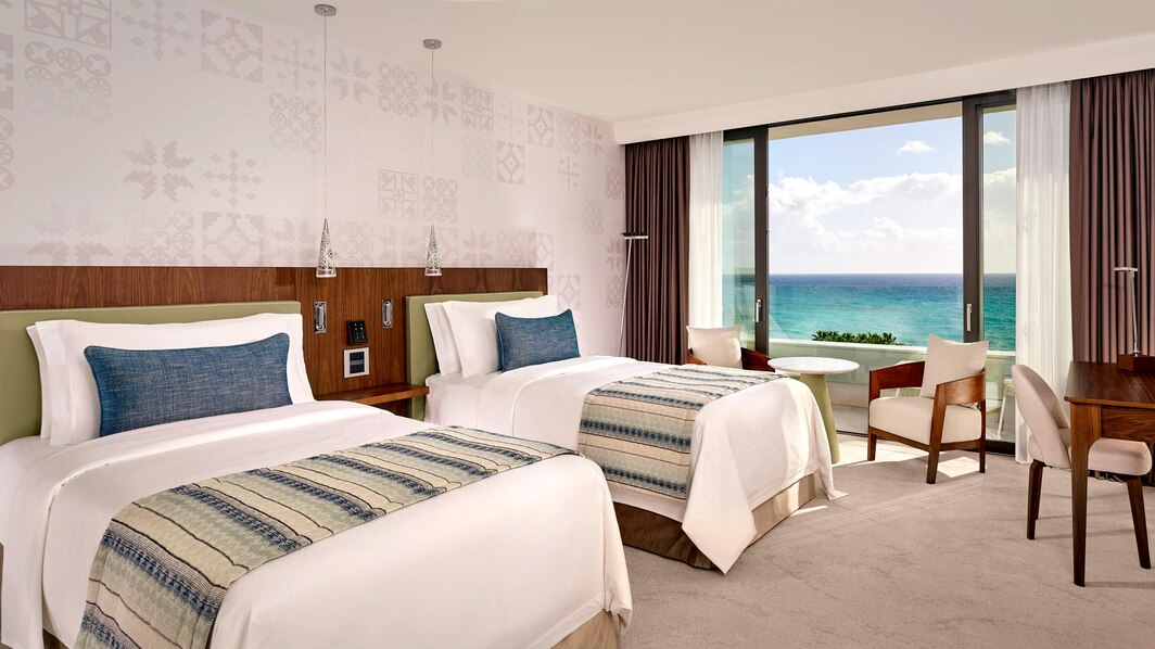 Chambre Supérieure Twin – Vue Mer