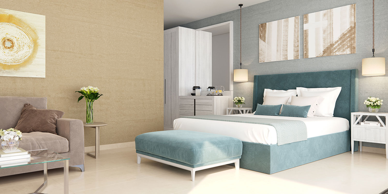 Chambre Double – Vue Jardin