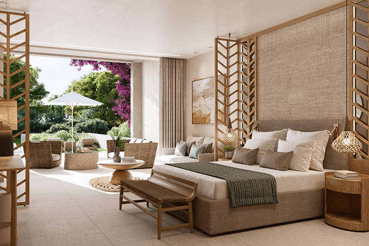 Suite Junior Bungalow Deluxe – Jardin Privé – Vue Mer