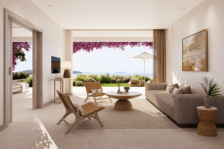 Suite Bungalow Deluxe – 2 Chambres – Jardin Privé – Vue Mer