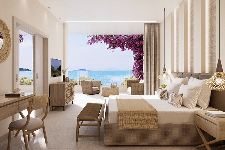 Suite Bungalow – Une Chambre – Balcon – Vue Mer