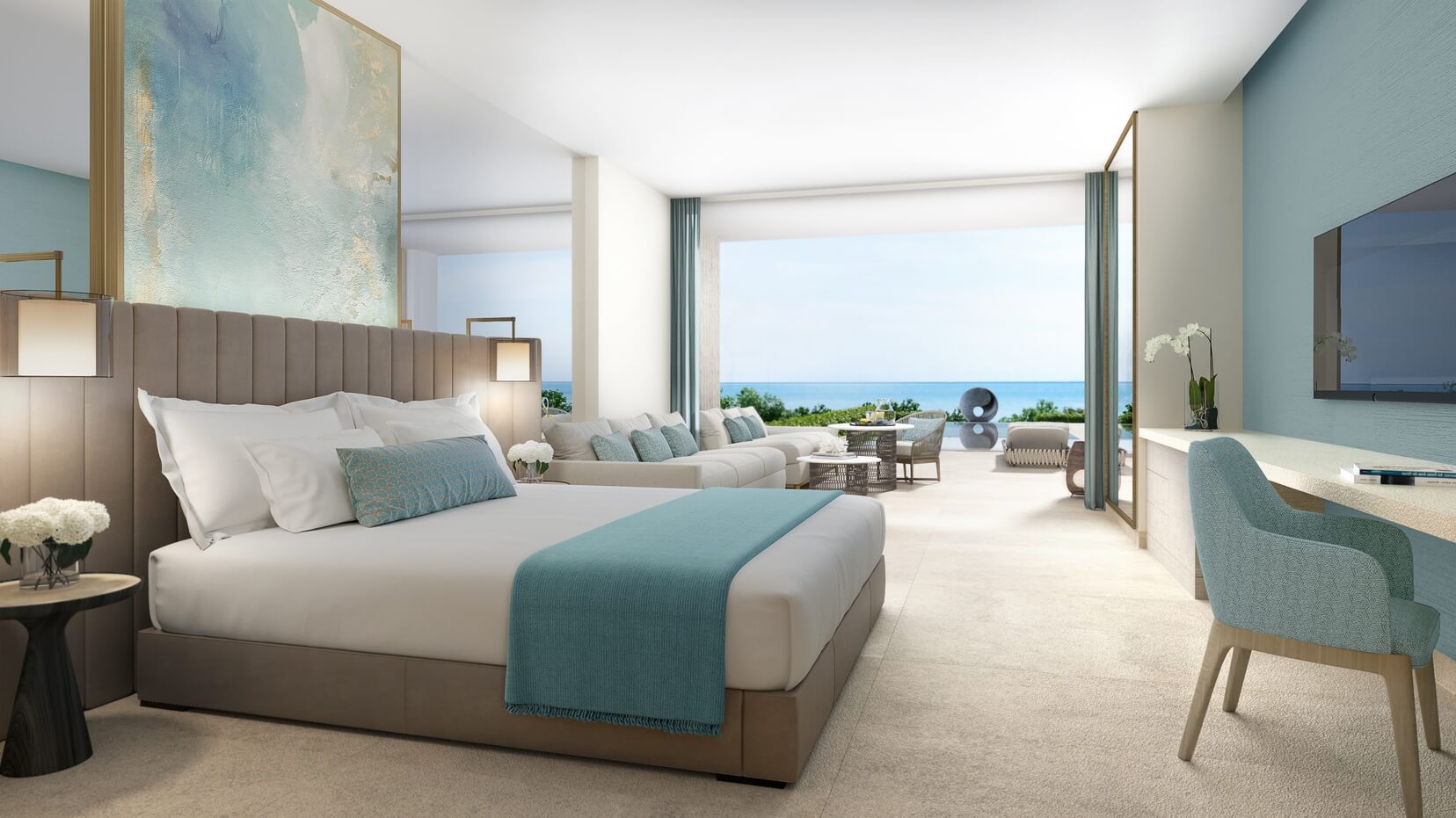 Suite Junior Deluxe Piscine Privée – Vue Mer