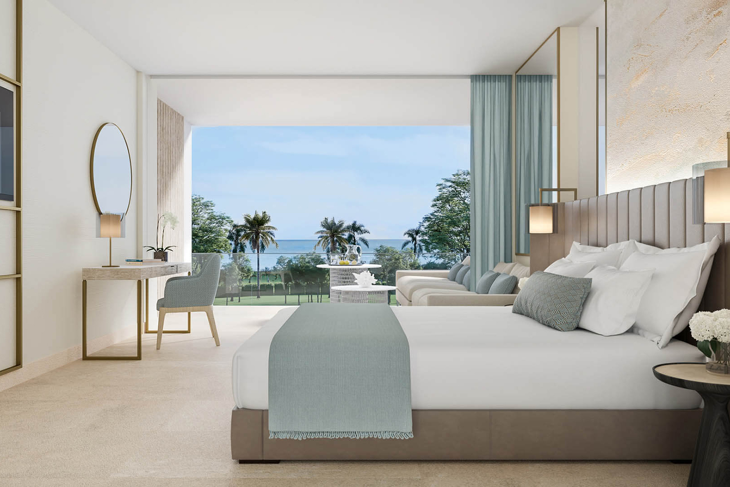 Chambre Double Supérieure – Vue Mer ou Jardin