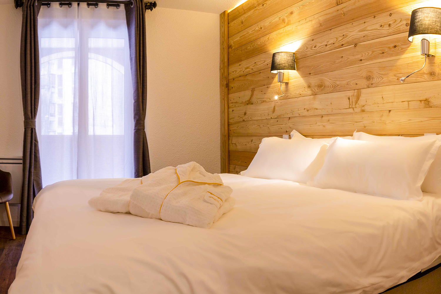 Chambre pour personne à mobilité réduite