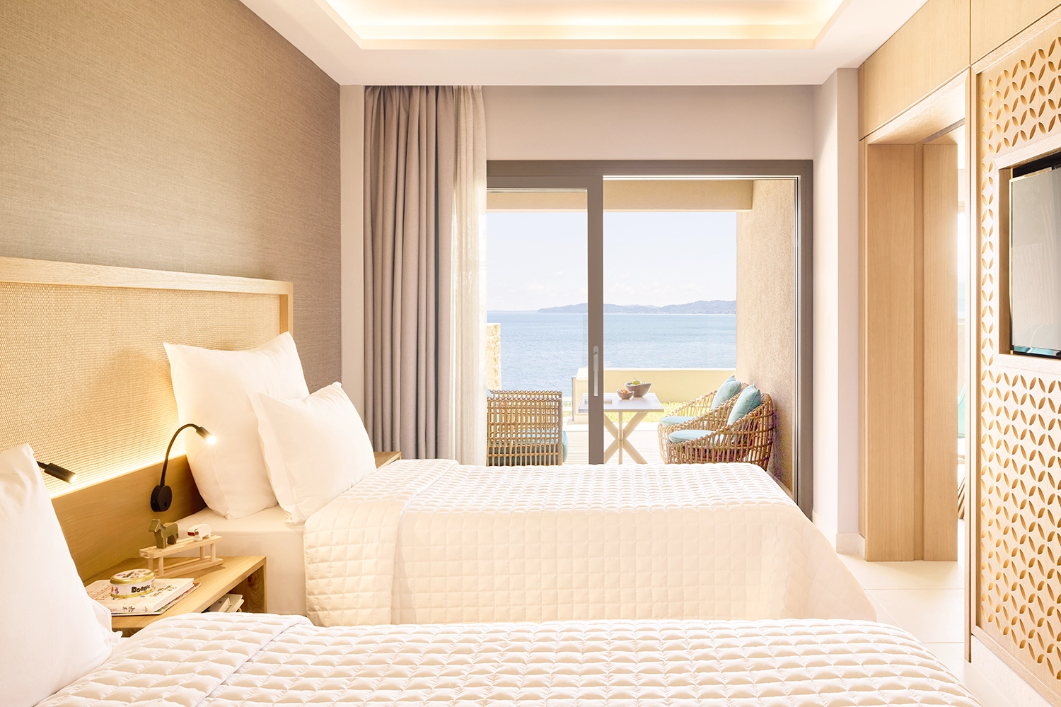 Suite Bungalow 2 Chambres – Vue Mer & Jardin Privé