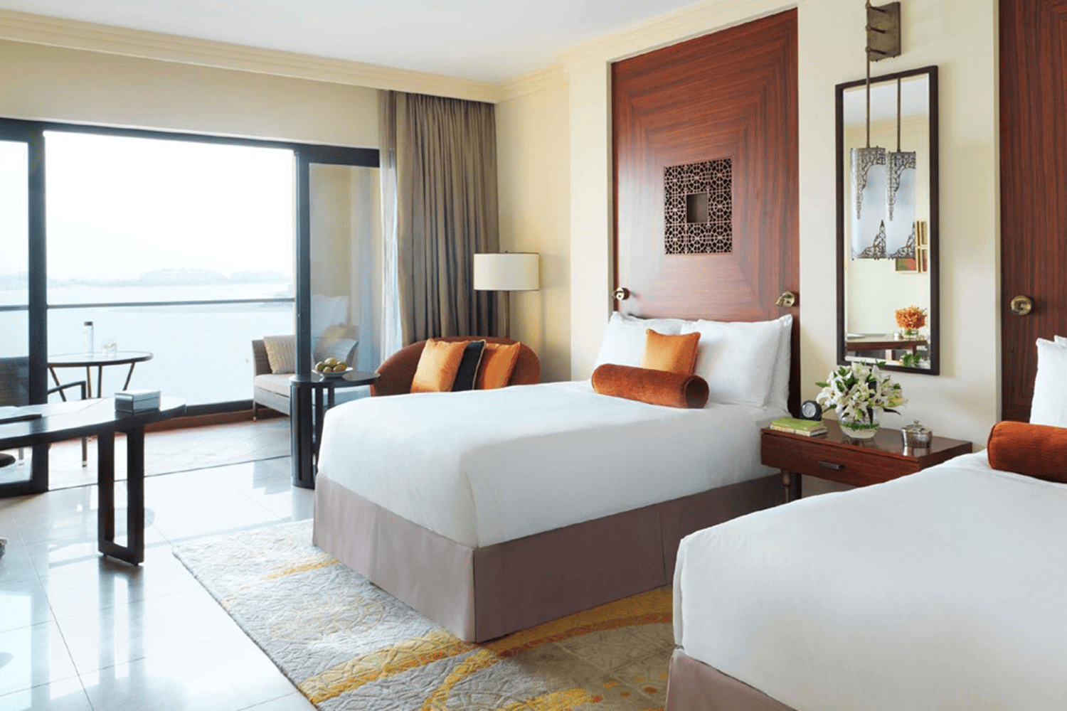 Chambre Deluxe Heritage – Vue sur l’île Palmier et l’Océan – Double Queen