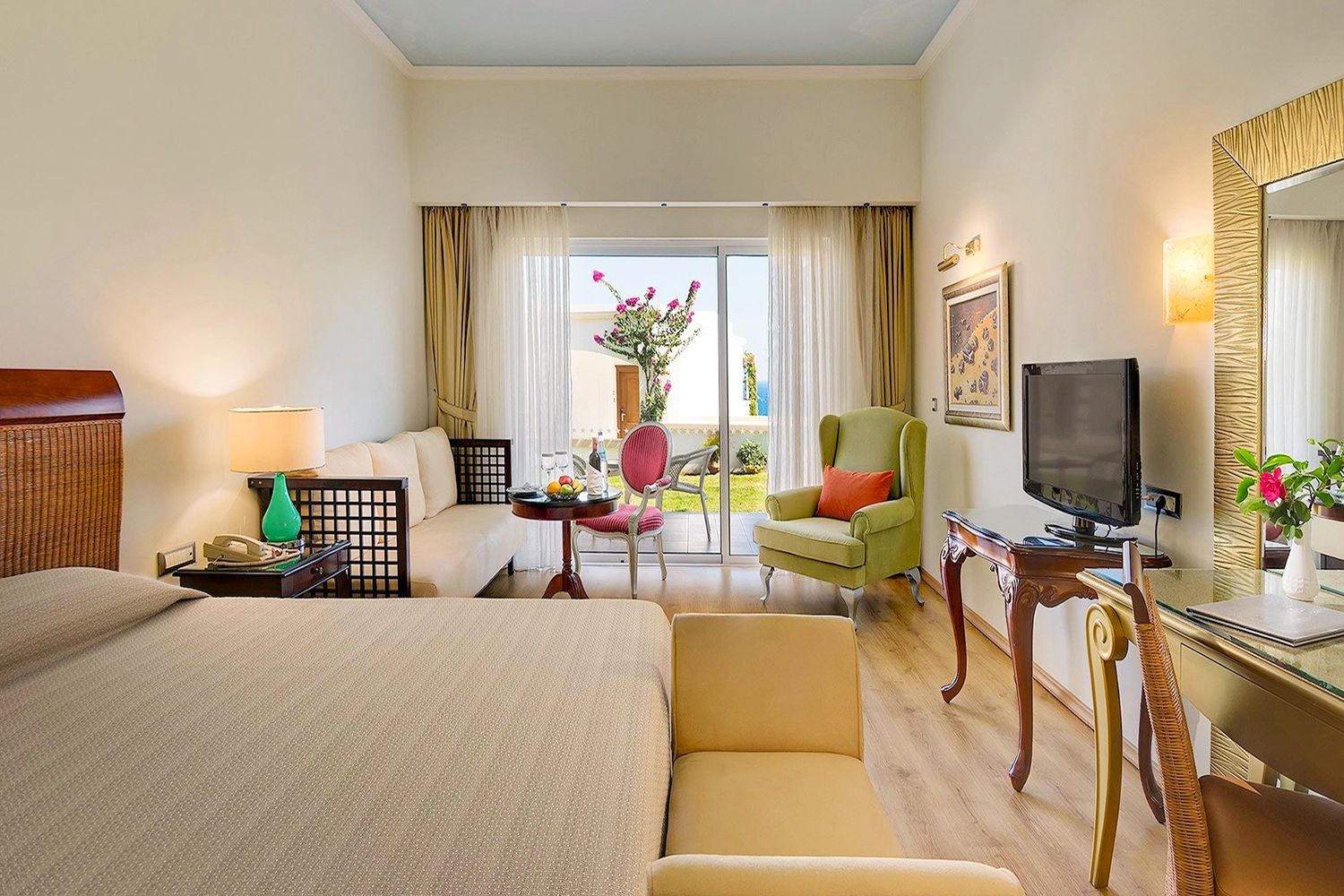 Chambre Deluxe – Vue Jardin