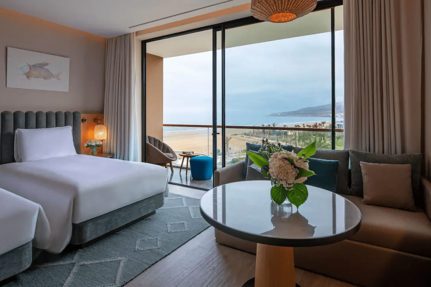 2 lits jumeaux – Vue Océan