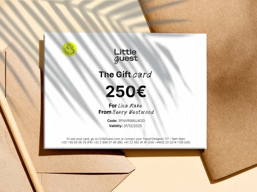 Example gift card