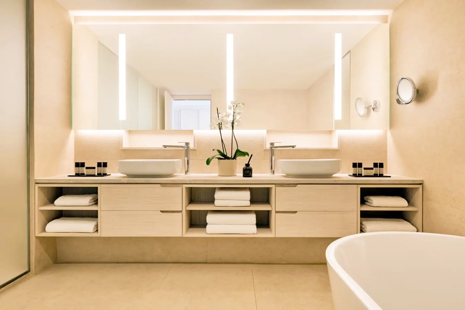 Suite met één slaapkamer – Uitzicht op de tuin