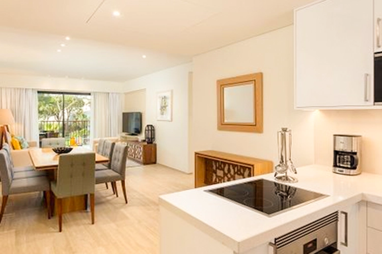 Suite Ocean de un dormitorio con acceso al jardín