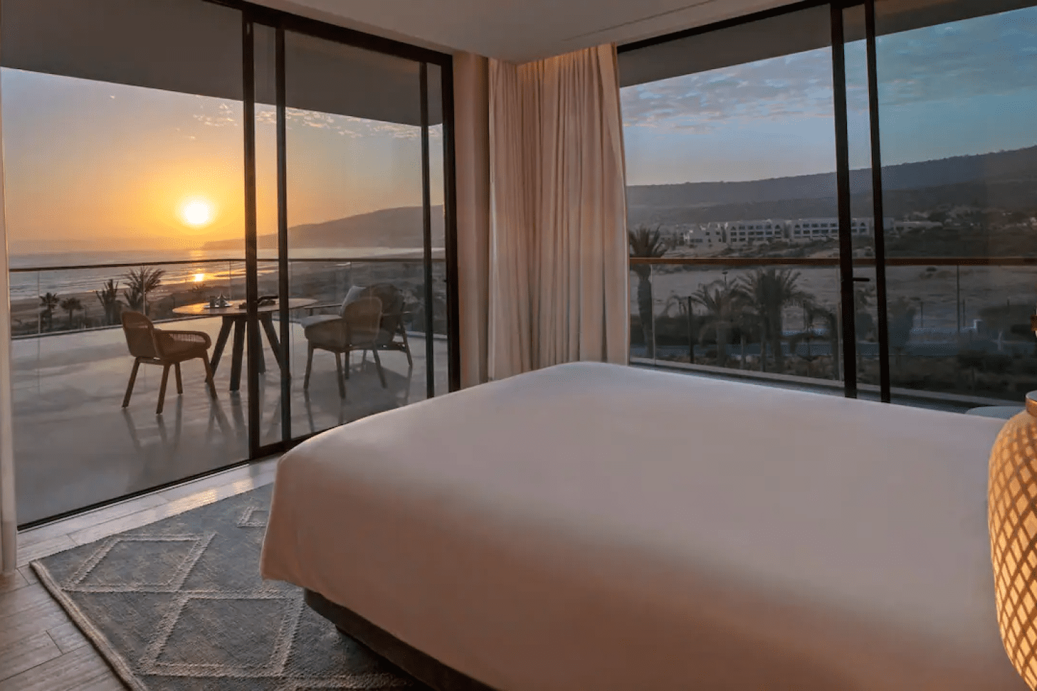 Suite executive – Lit King – Terrasse – Vue Océan