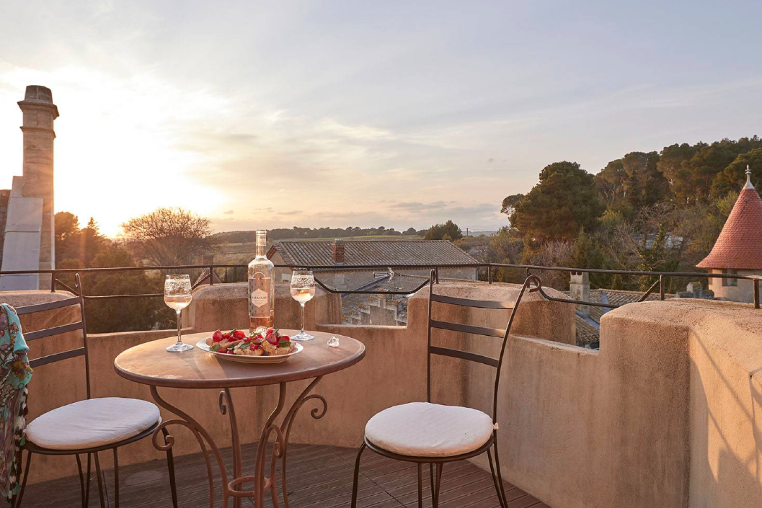 Châteaustudio&rsquo;s met terras of balkon