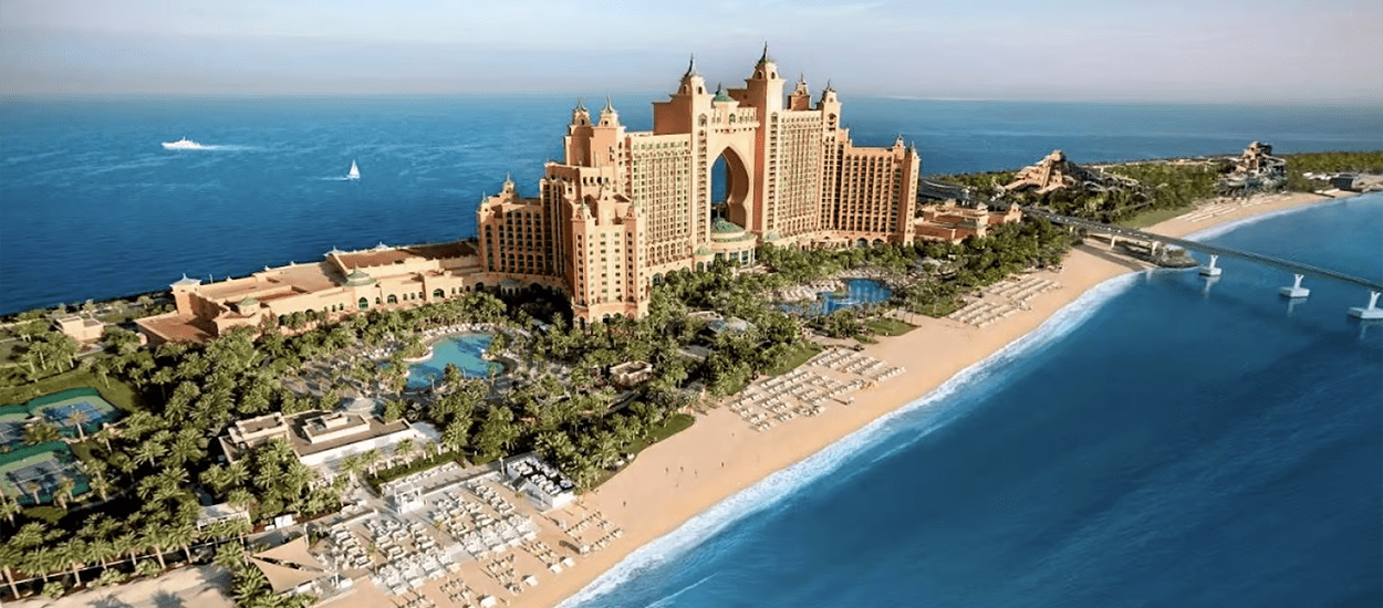 Dubaï-plage-palais