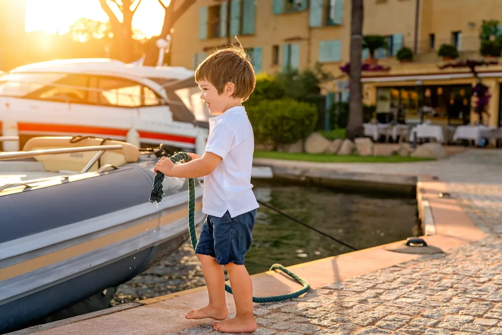 child-boat-pavers