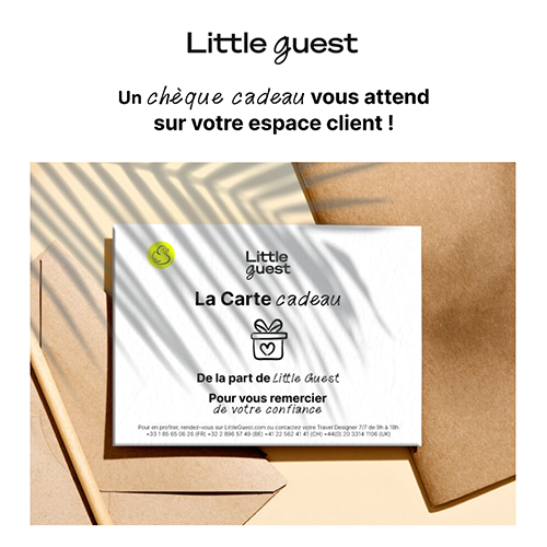 Le programme de fidélité Little Guest - newsletter - 17