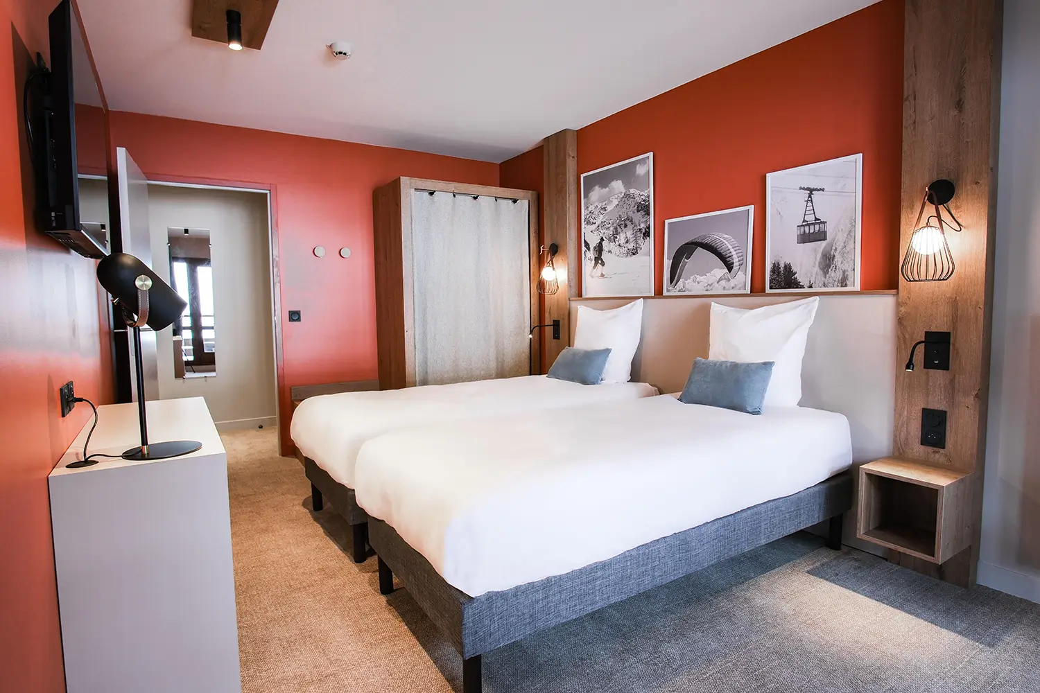 2 kamers – Uitzicht – Balkon