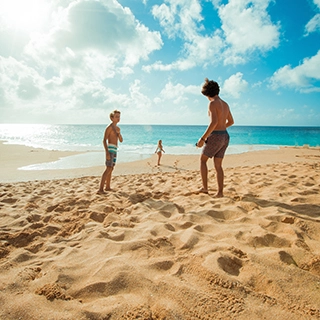 Kids-club en bord de mer