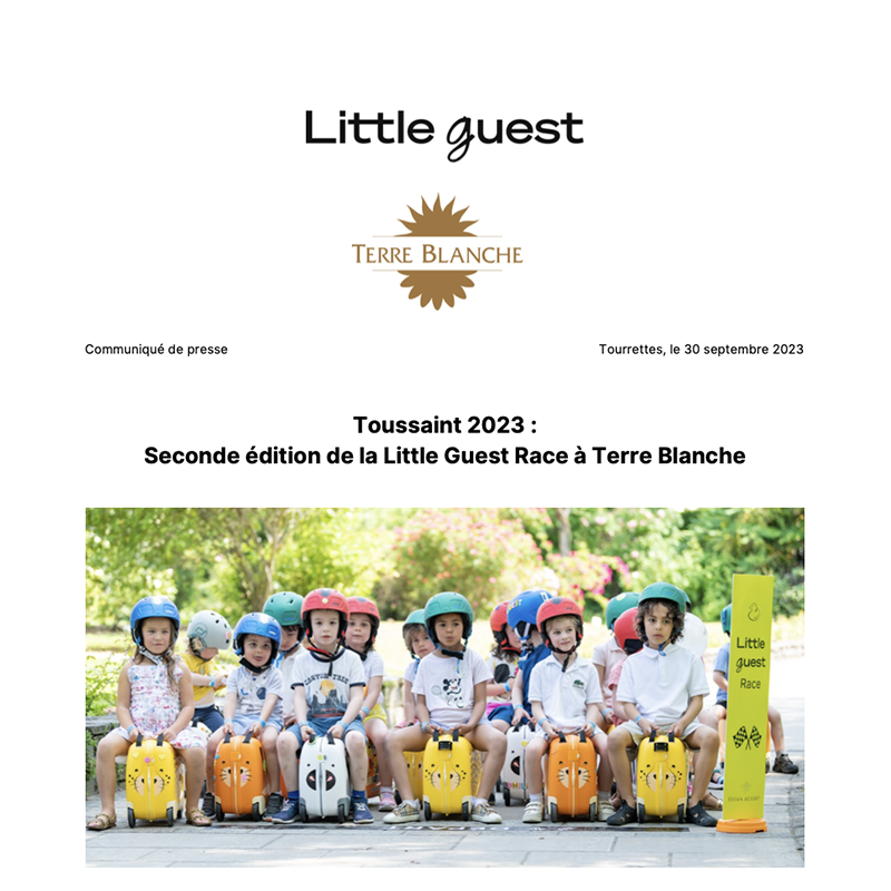 Little Guest Race – Terre Blanche – Octobre 2023