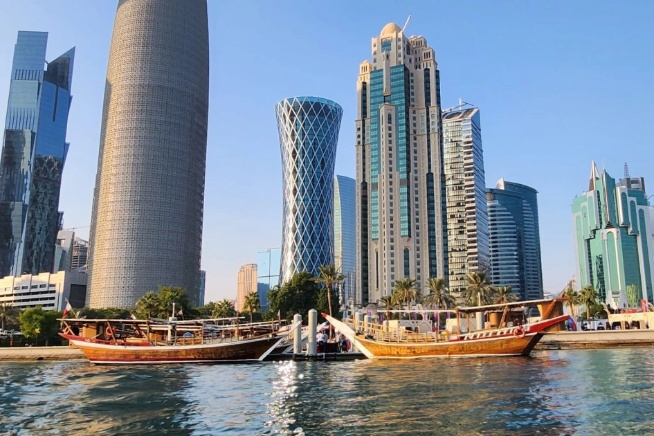 Dhow cruise in Doha Bay