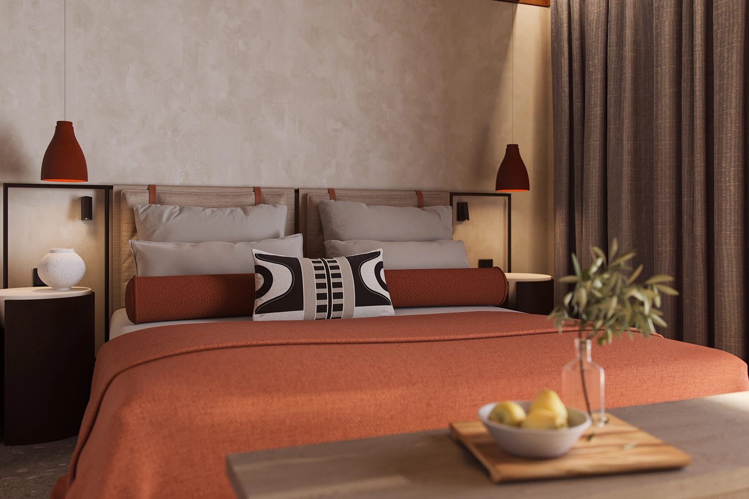 Deluxe kamer met tuinzicht