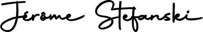 Jérome Stefanski signature