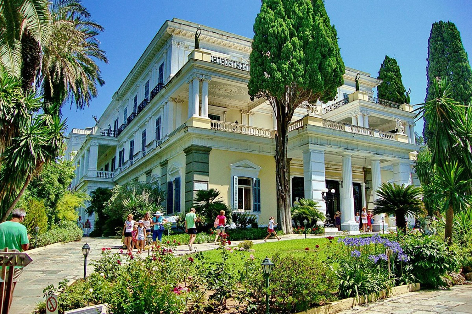 Visiter le palais de l'Achilleion