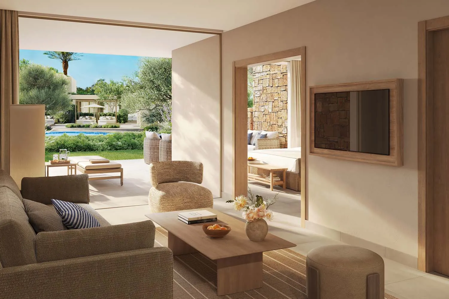 1 Bedroom Deluxe Bungalow Suite – Private Garden & Pool View