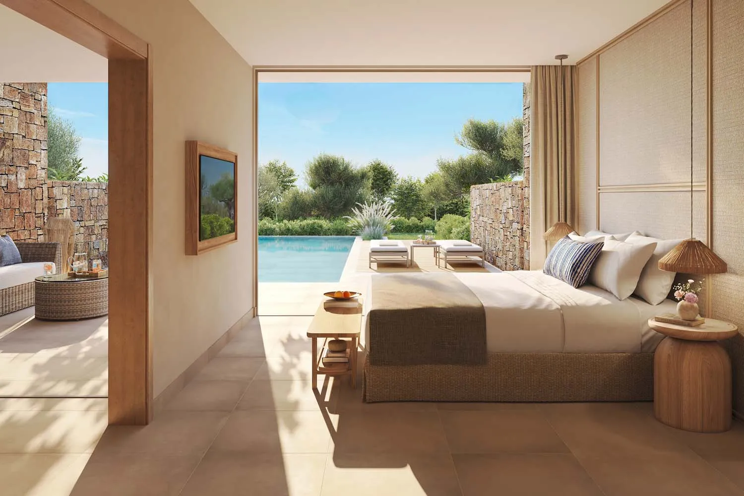 1 Bedroom Deluxe Bungalow Suite – Private Pool & Garden View